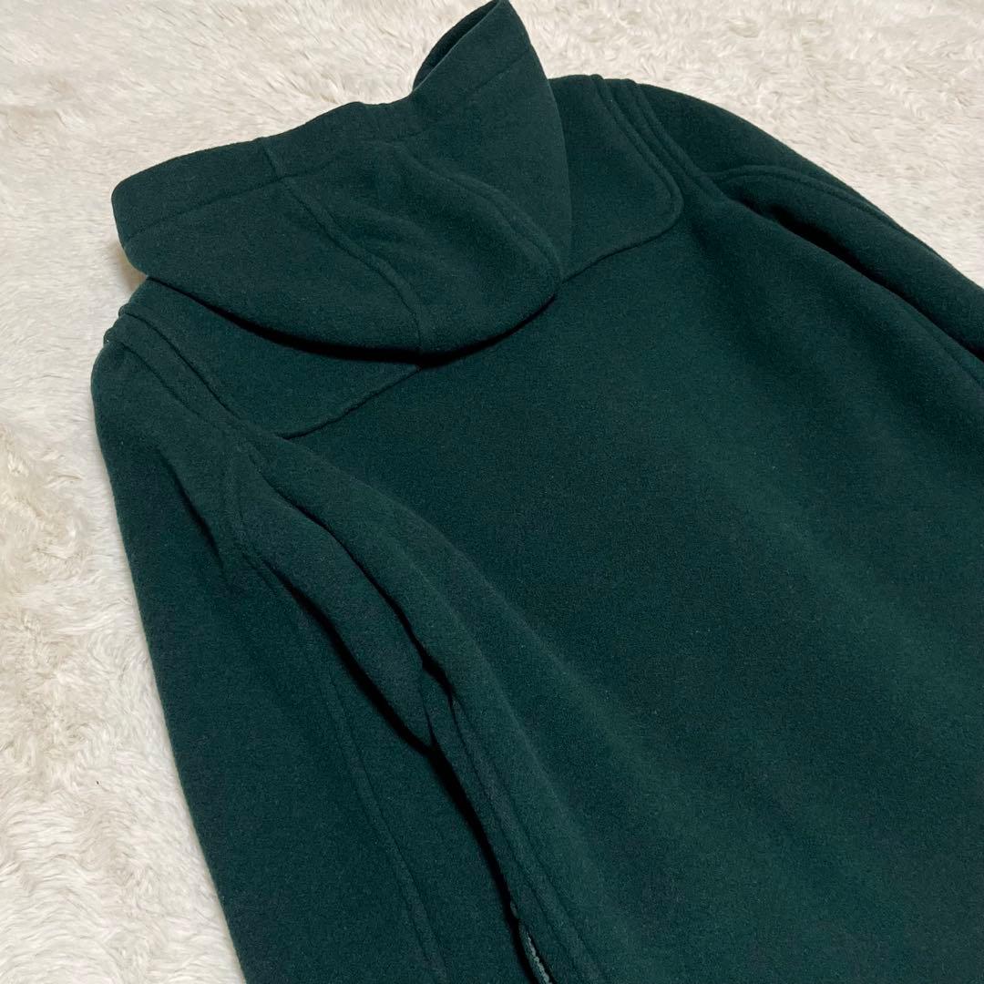 未使用級　イーストボーイ　バロンブロッサ　ダッフルコート　チェック　緑　M L