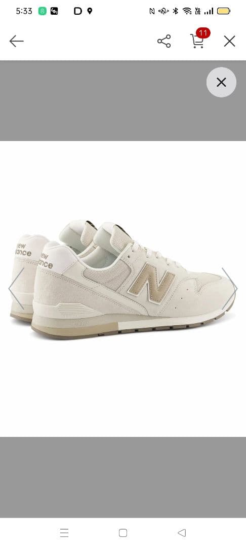 JOURNALSTANDARDrelume　ニューバランス996　スニーカー