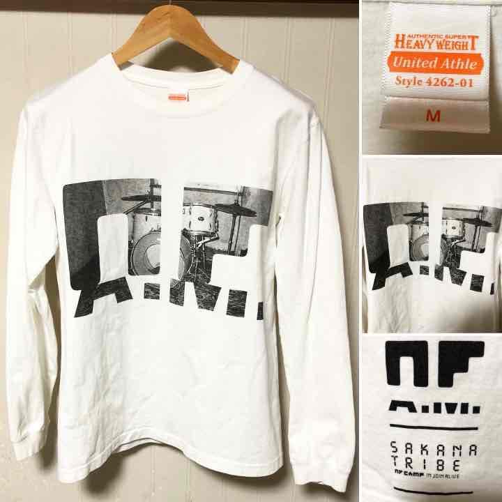 希少 サカナクション NF camp ロンT 藤原ヒロシ the conveni