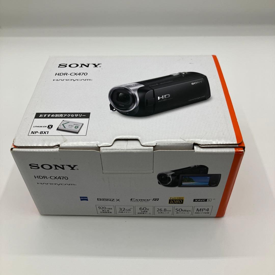 未使用展示品　SONY HDR-CX470 ビデオカメラ