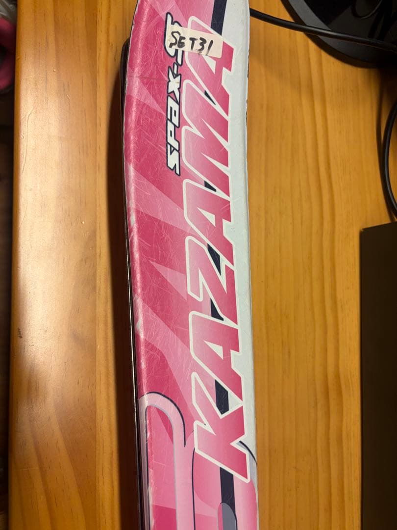 KAZAMAキッズ用スキー板120cmブーツ21cmストック90cm セット