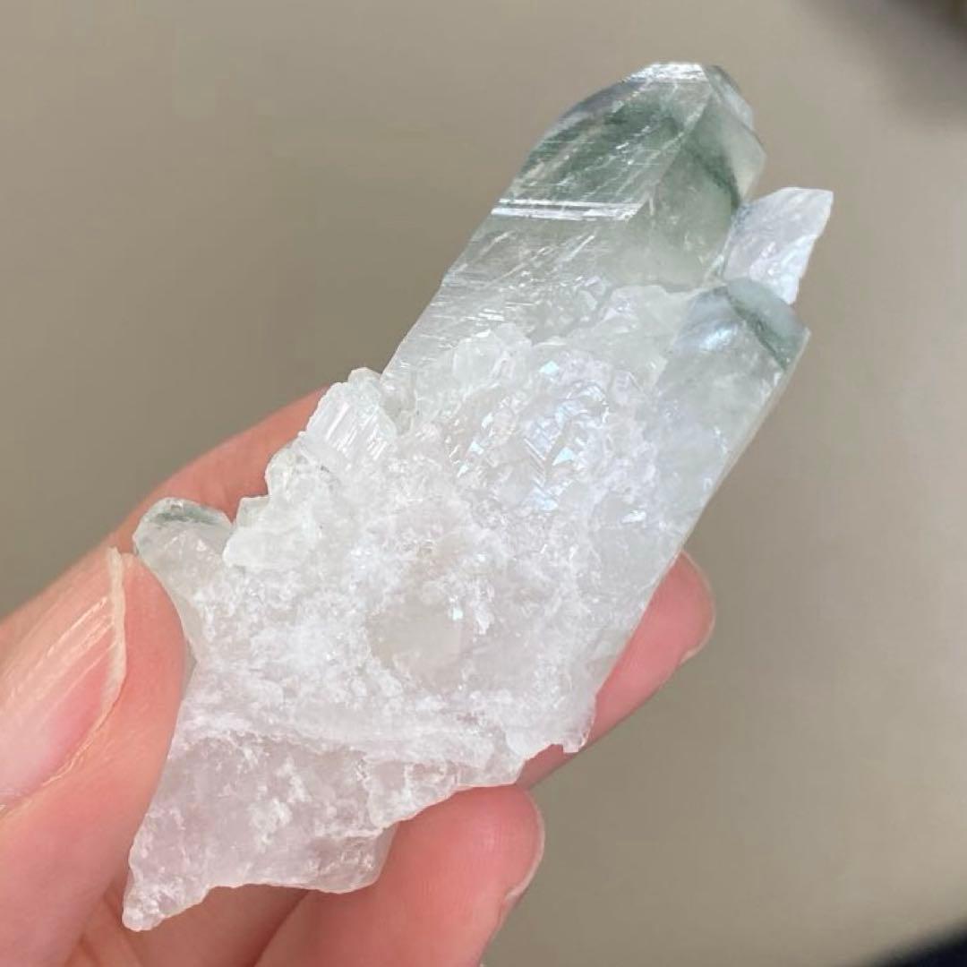 希少 ガネッシュヒマール 水晶 グリーンファントム 天然石 パワーストーン