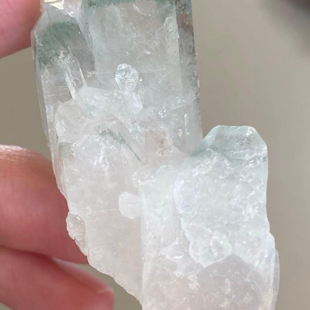 希少 ガネッシュヒマール 水晶 グリーンファントム 天然石 パワーストーン