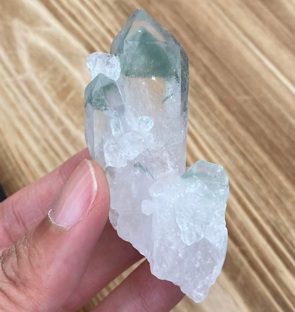 希少 ガネッシュヒマール 水晶 グリーンファントム 天然石 パワーストーン