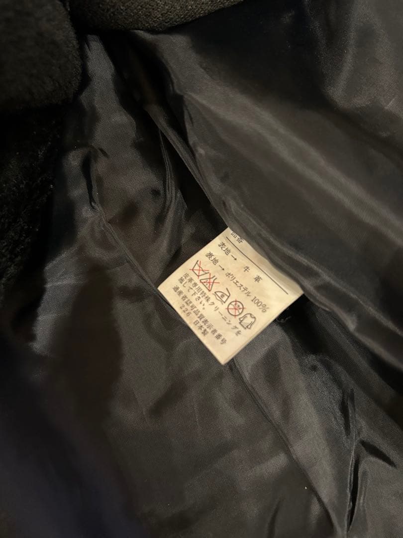 未使用級 vintage レザー G1 フライトジャケット MA-1 ファー