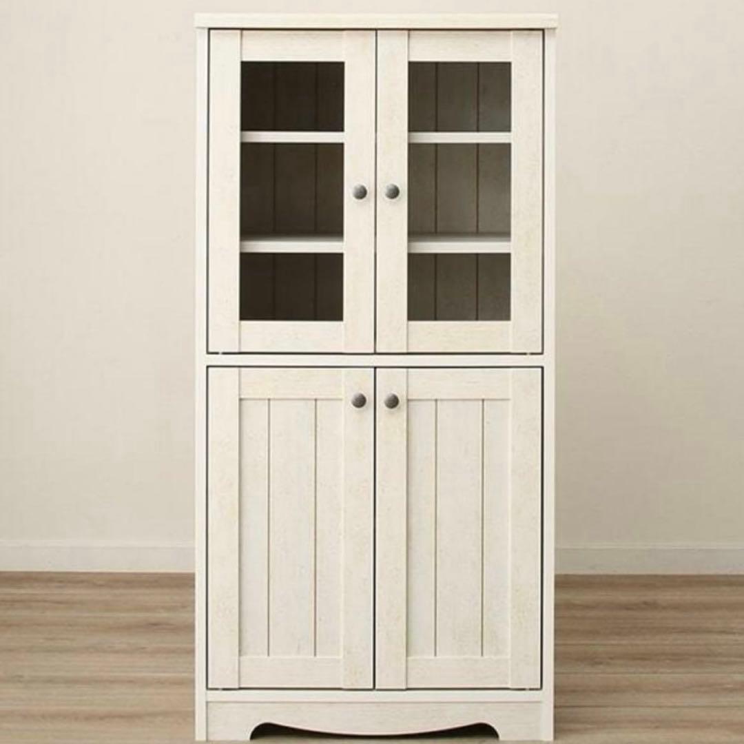 サクラ　ニトリ　キャビネット　リズバレー　食器棚