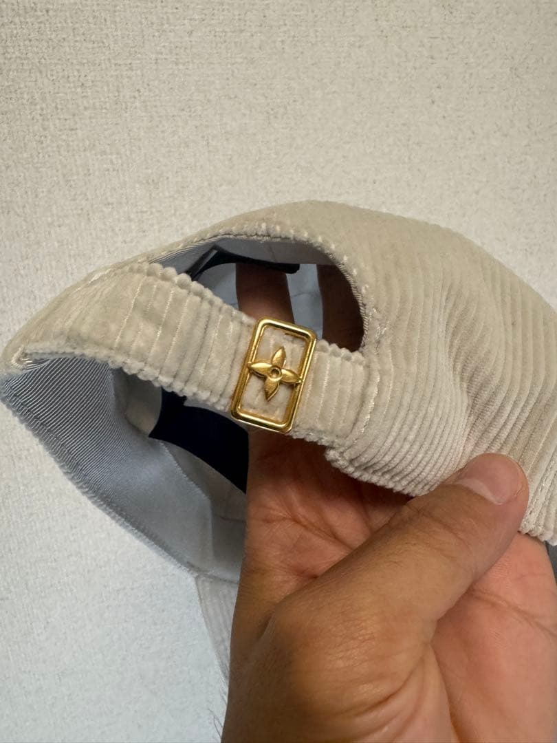 Louis Vuitton コーデュロイキャップ ユニセックス 2025SS
