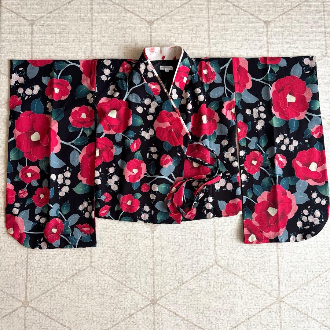 taka　簡単着付け袴110cm 髪飾り2個 　ブーツ