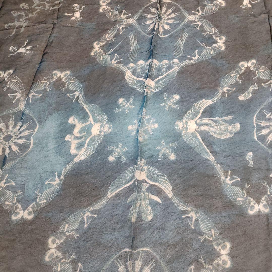 希少 美品✨クロムハーツ フォティ スカル スカーフ シルク