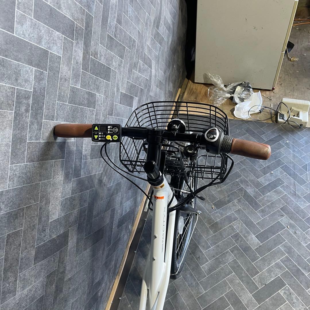 t.k YAMAHA PAS CITYXホワイト バッテリー12.3ah