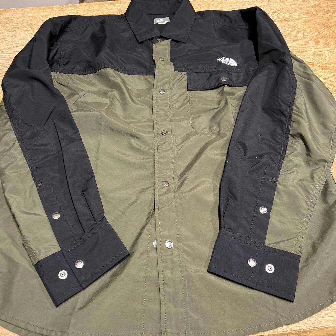 THE NORTH FACE ロングスリーブ ヌプシシャツ　XL