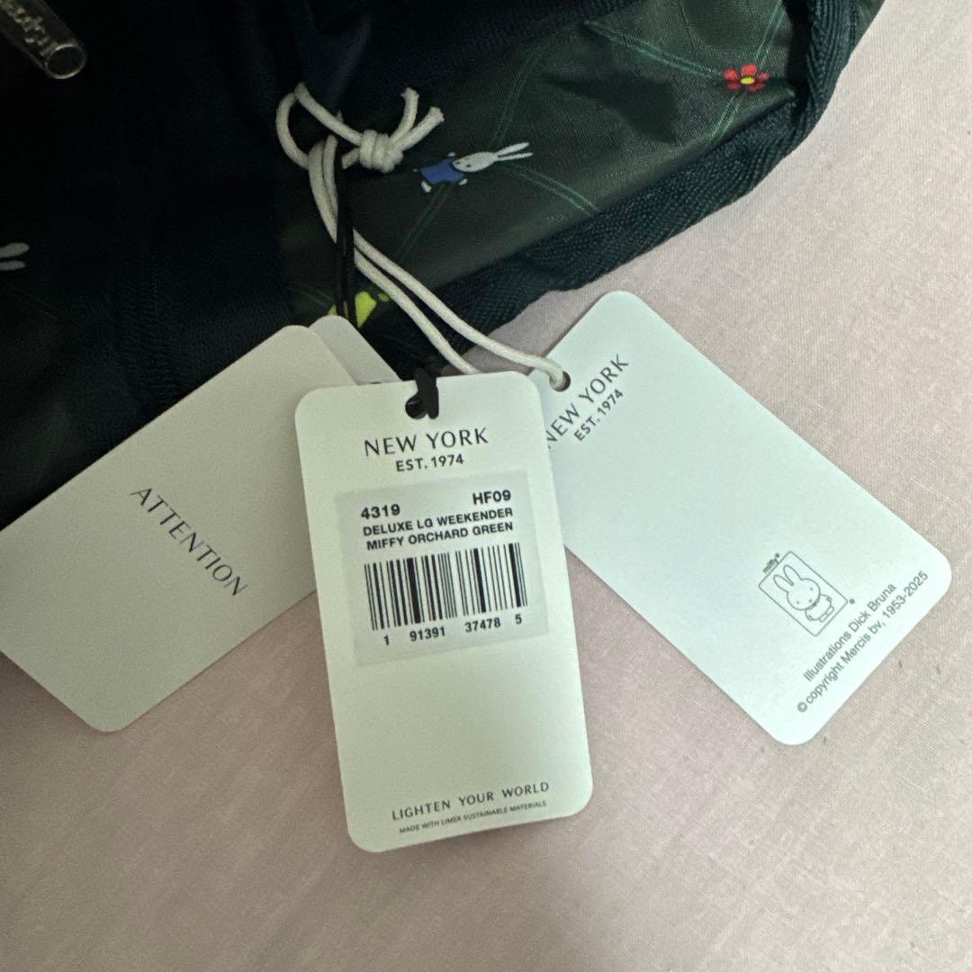 新品未使用LeSportsac×Miffy DELUXE LGWEEKENDER