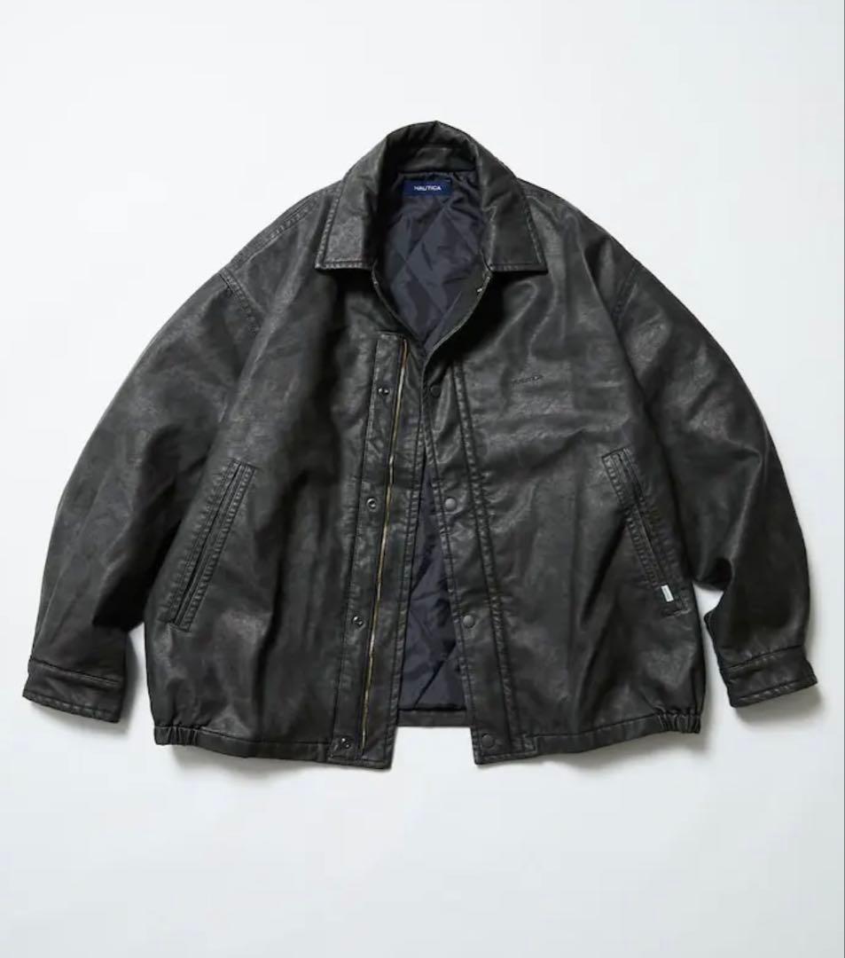 【美品】FREAK'S STORE NAUTICA ノーティカ　レザージャケット