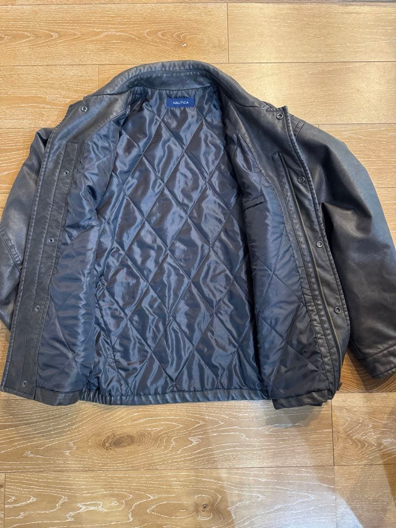 【美品】FREAK'S STORE NAUTICA ノーティカ　レザージャケット