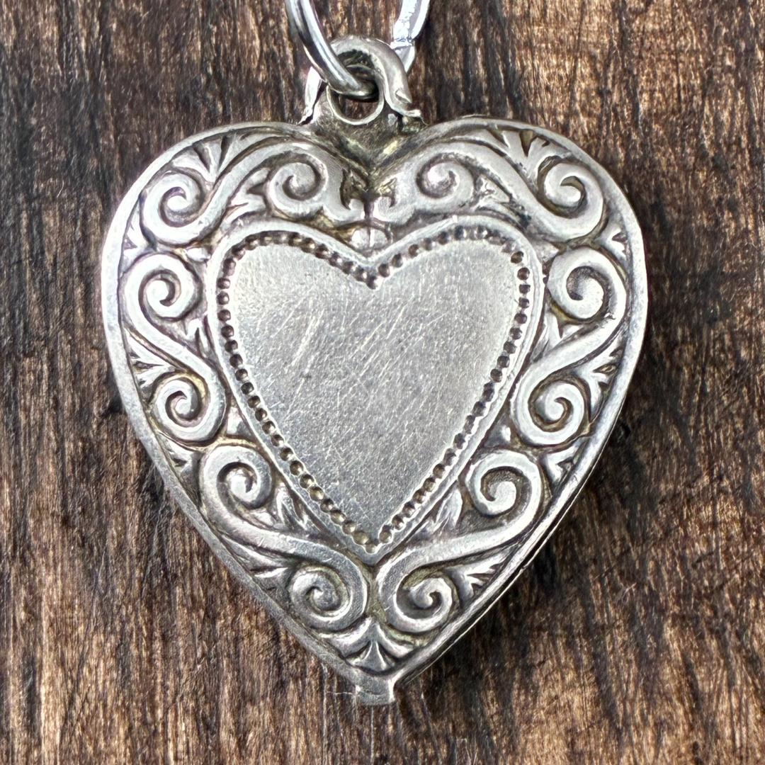 スウィートハートジュエリーSWIRL 渦巻き シルバー ヴィンテージ ネックレス