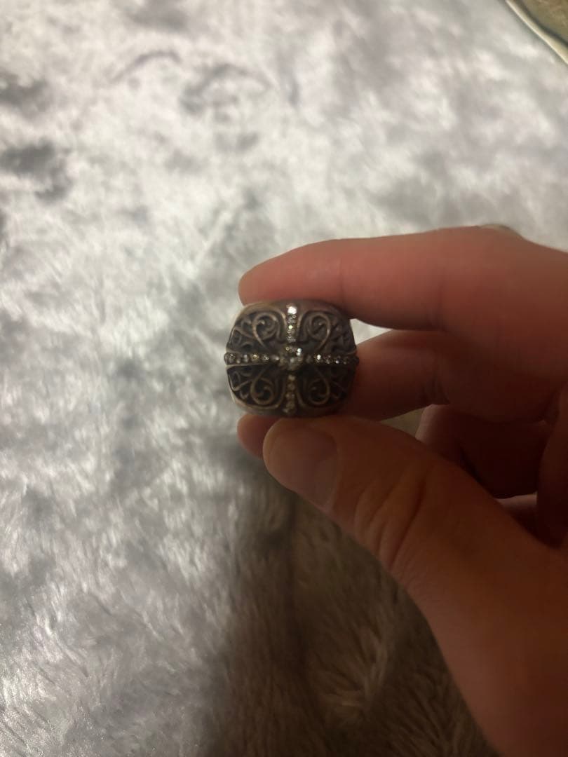 【激安！値下げ可！】シルバー925 リング ジルコニア クロス