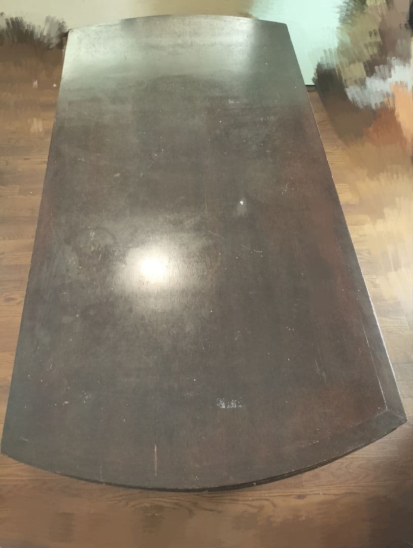 アンティーク　ダイニングテーブル【イギリス産ダークブラウン】