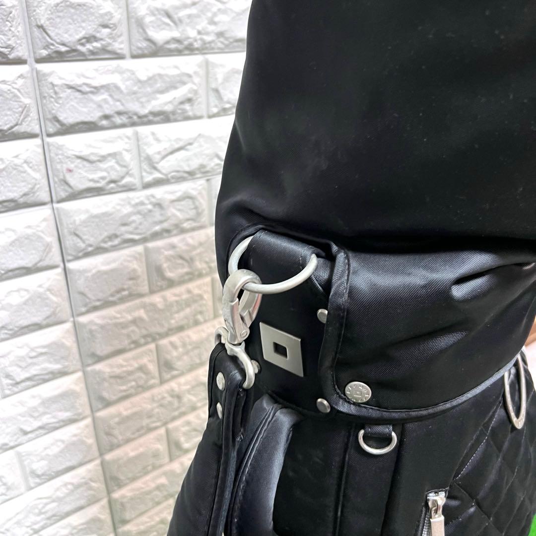 美品　ONOFF オノフ キャディバッグ 9インチ　ブラック