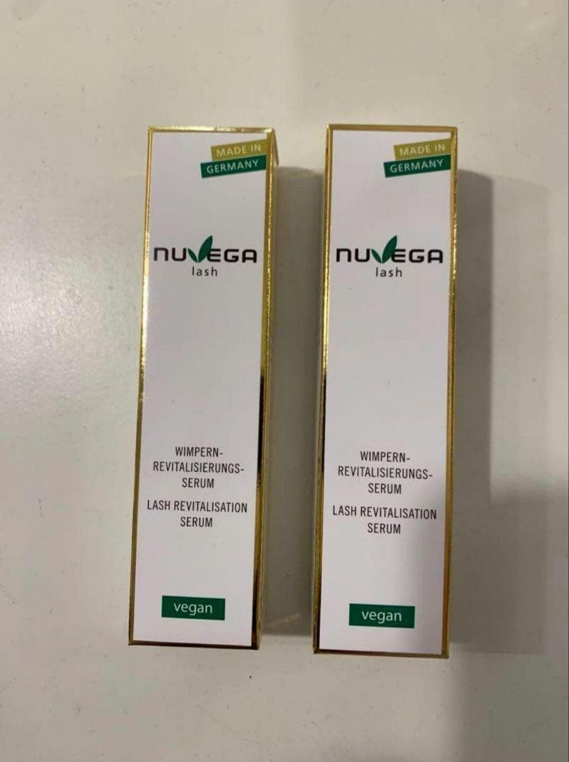 【未開封 美品】ヌベガ　ラッシュRセラム　まつ毛美容液　１ml　 ２本