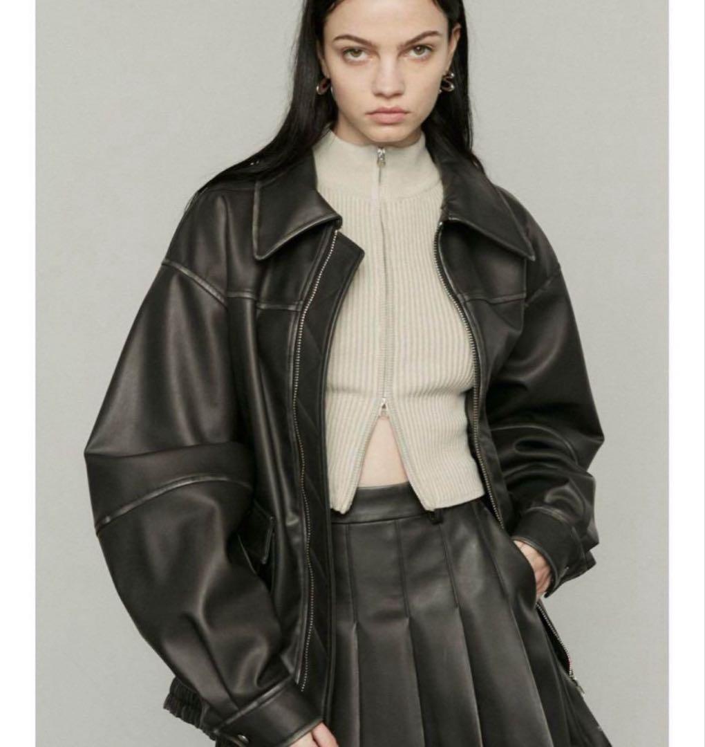 EMODA エモダ ヴィンテージライクオーバーブルゾン オーバーサイズ