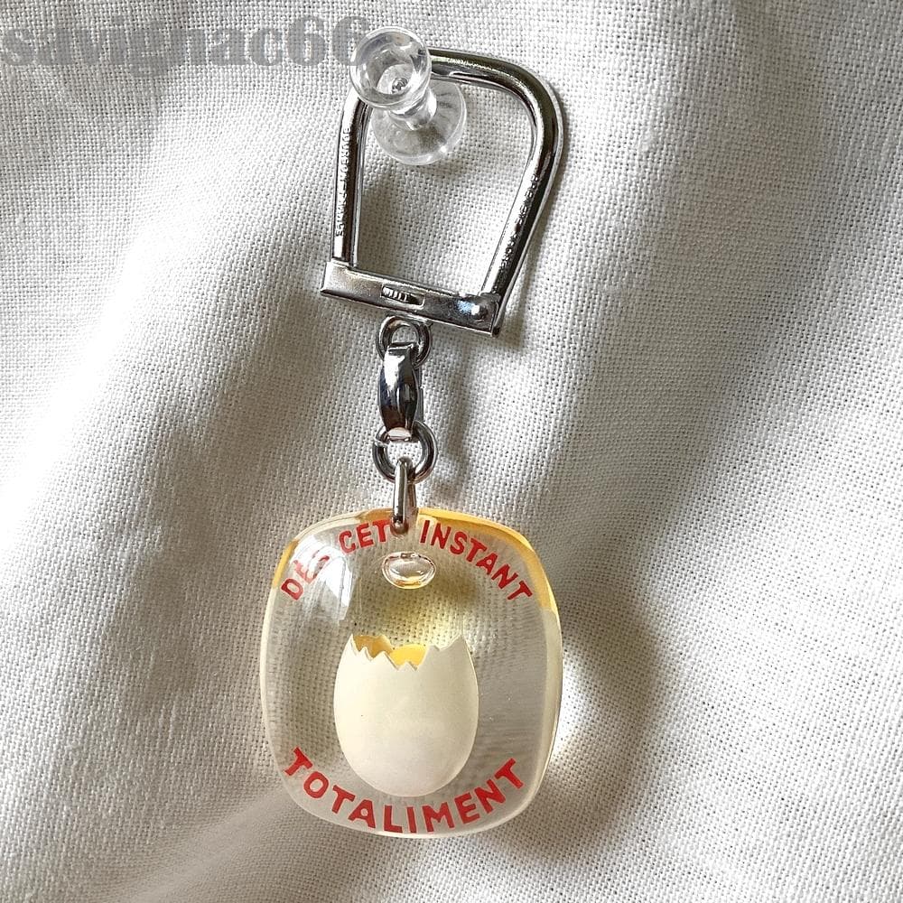 60s フレンチキーホルダー ブルボン TOTALIMENT ひよこ