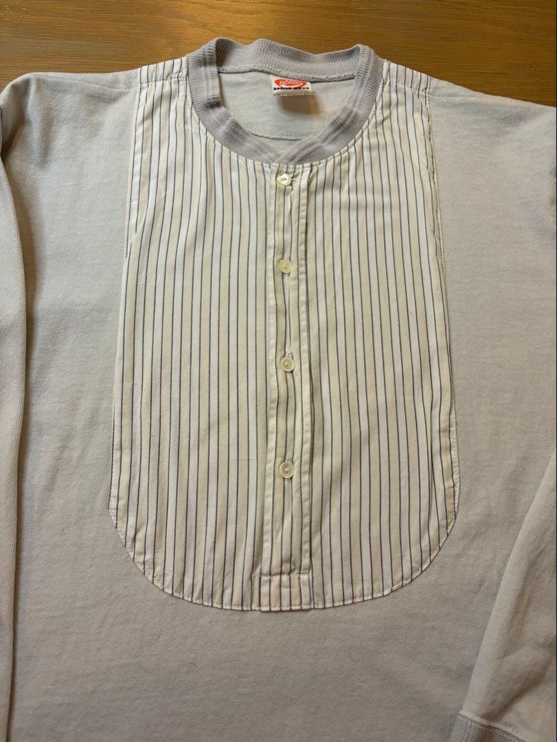 トップス DRY BONES Stripe Grand-pa Shirt L