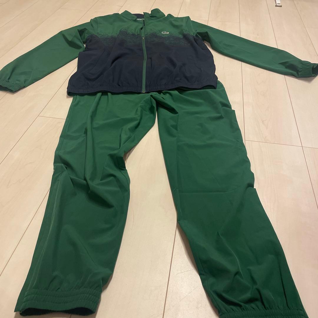 ラコステ　メンズウォームアップ上下セット