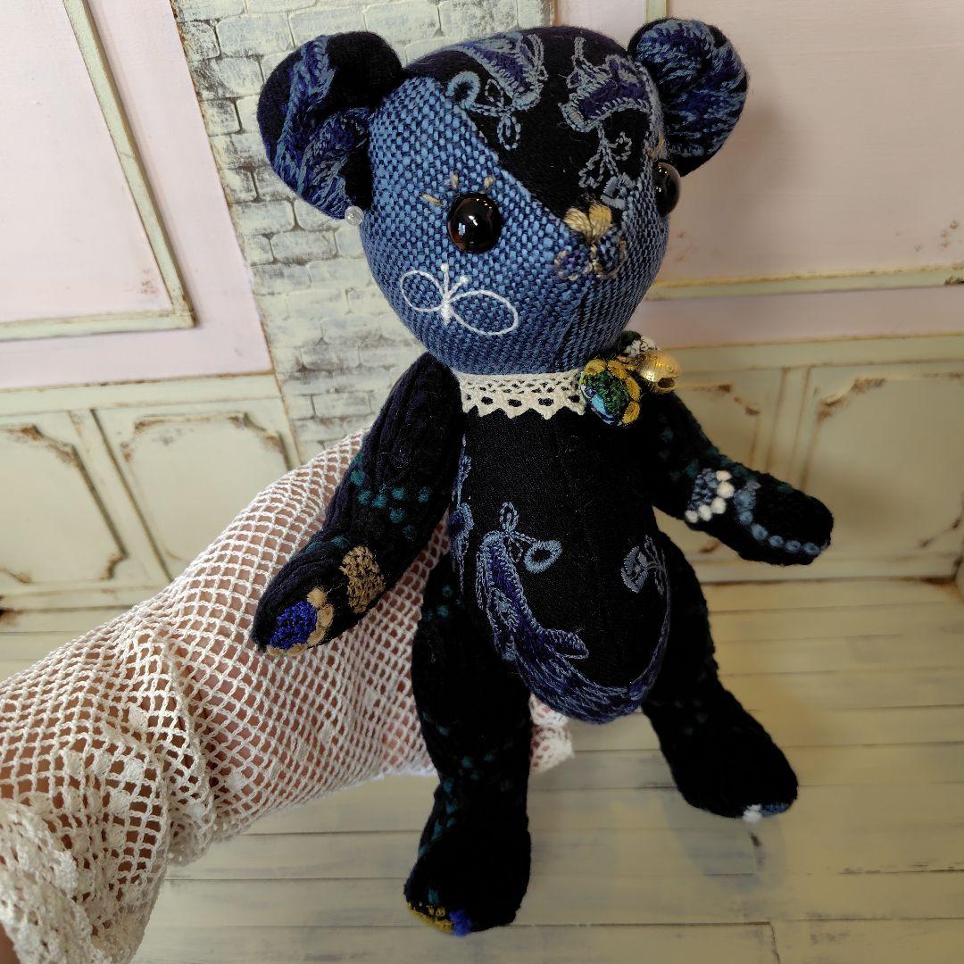 み*☆様 【オークションです】ミナペルホネン＊ハンドメイド＊ぬいぐるみ＊テディベ