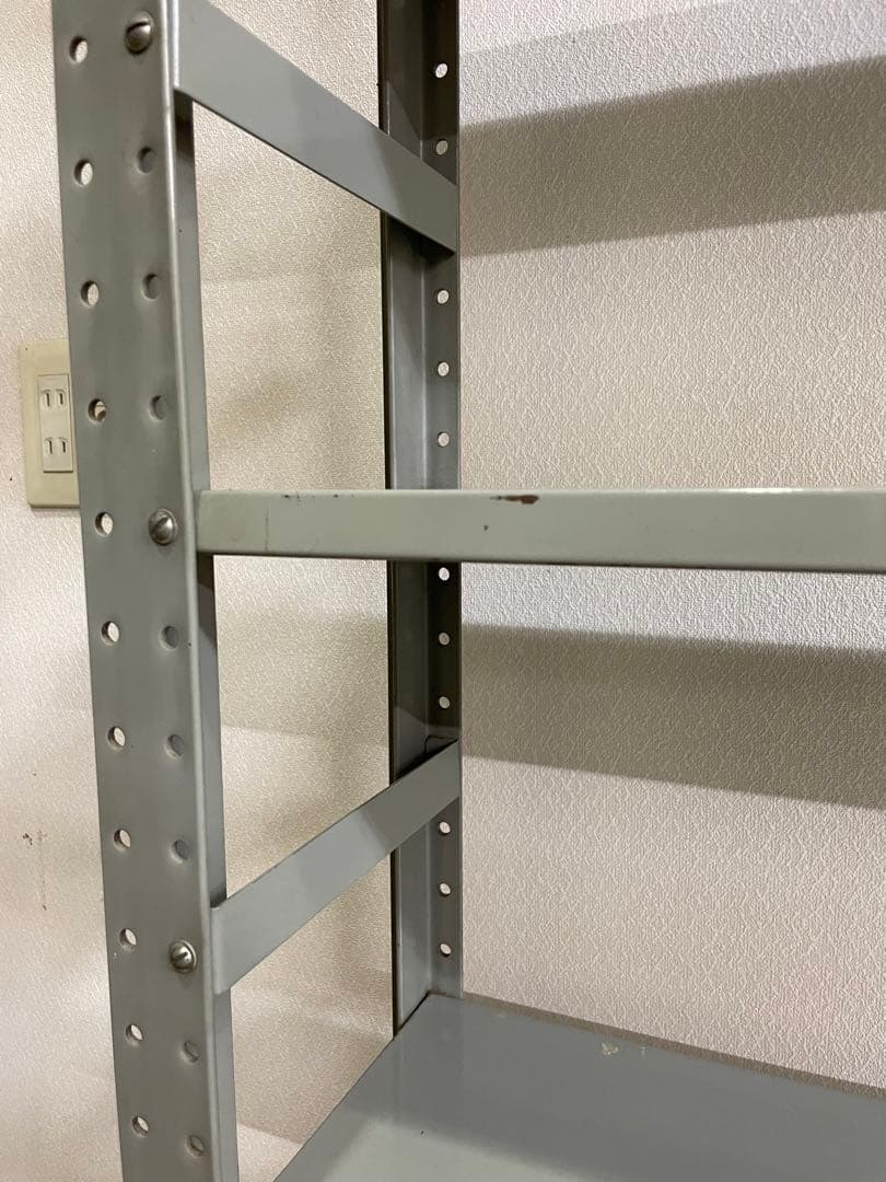 日本ファイリング　工業用スチールシェルフ　業務用 スチール棚　昭和レトロ