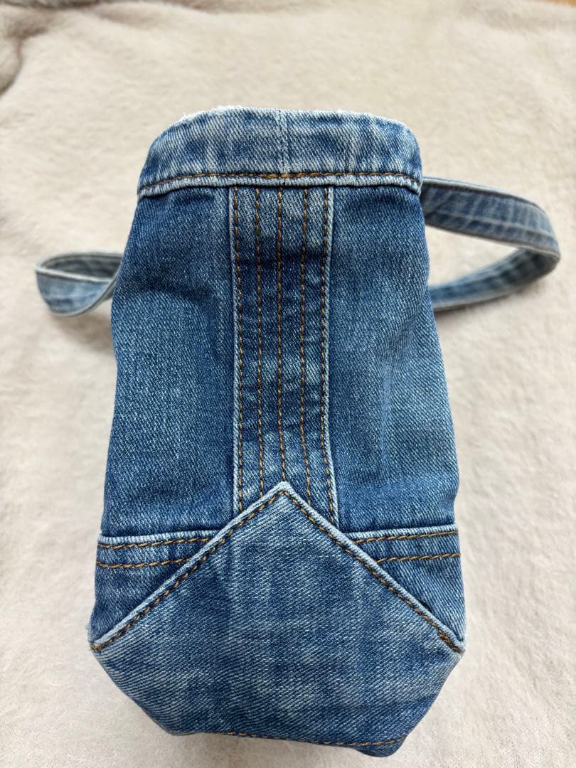 値下げ中！ポロ　ラルフローレン　デニムミニトートバッグ