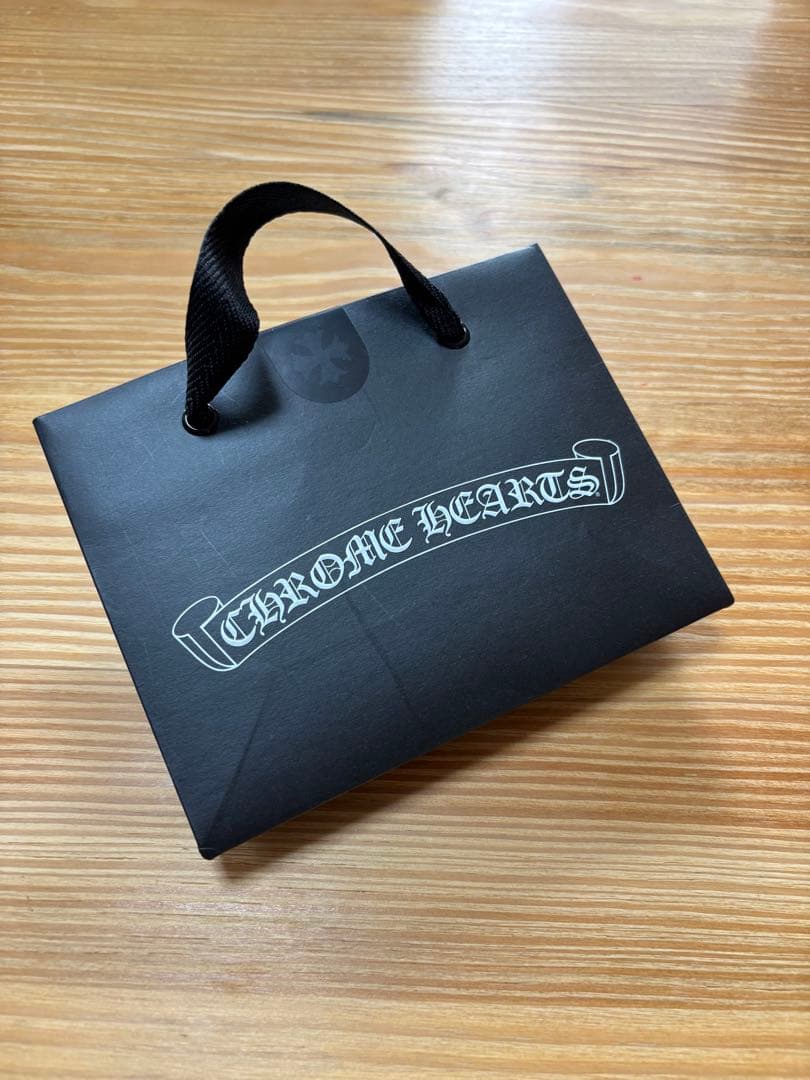 クロムハーツ シルバー925 CHクロスベビーファットドロップイヤリング