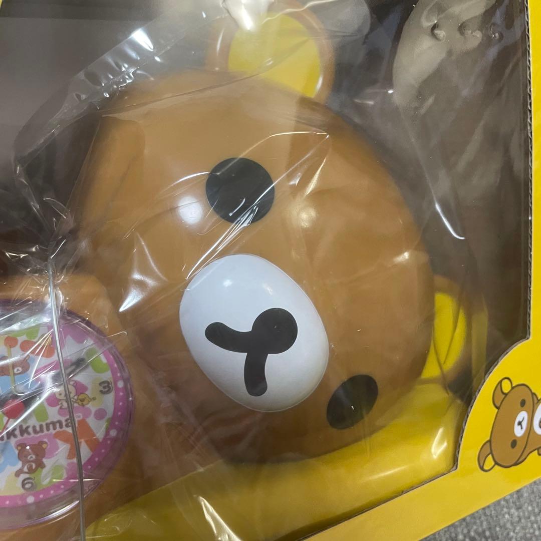 リラックマ　3Dアラームクロック　置き時計　寝そべり　希少　レア