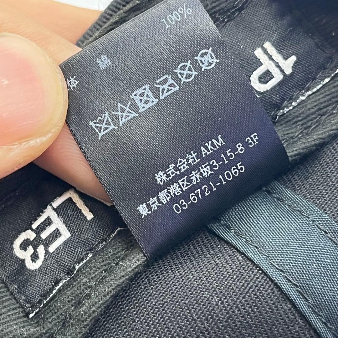 1PIU1UGUALE3 GOLF キャップ ブラックウノピュウノウグァーレトレ