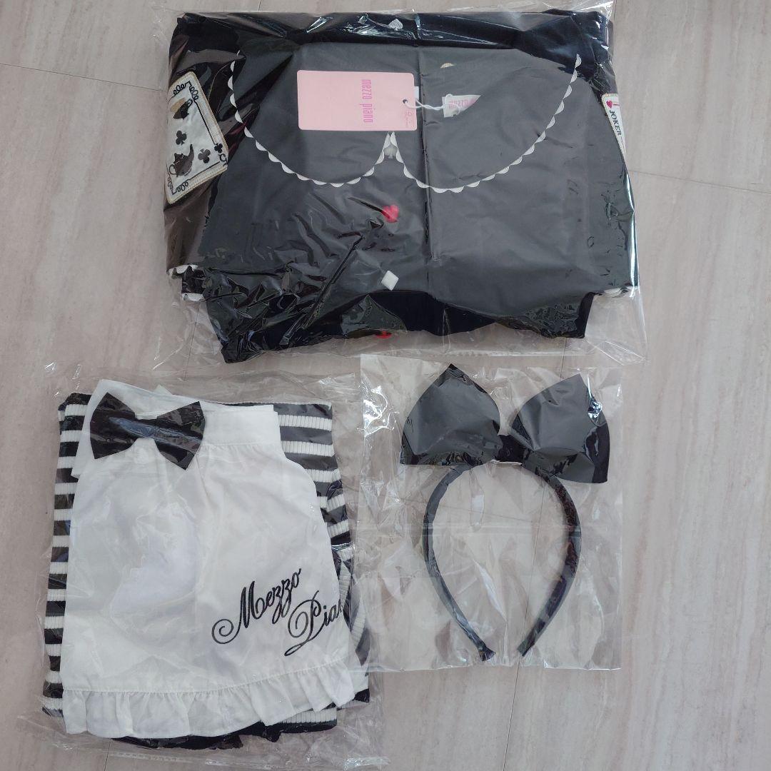 新品 メゾピアノ ワンピース　140　アリス　スペシャルセット