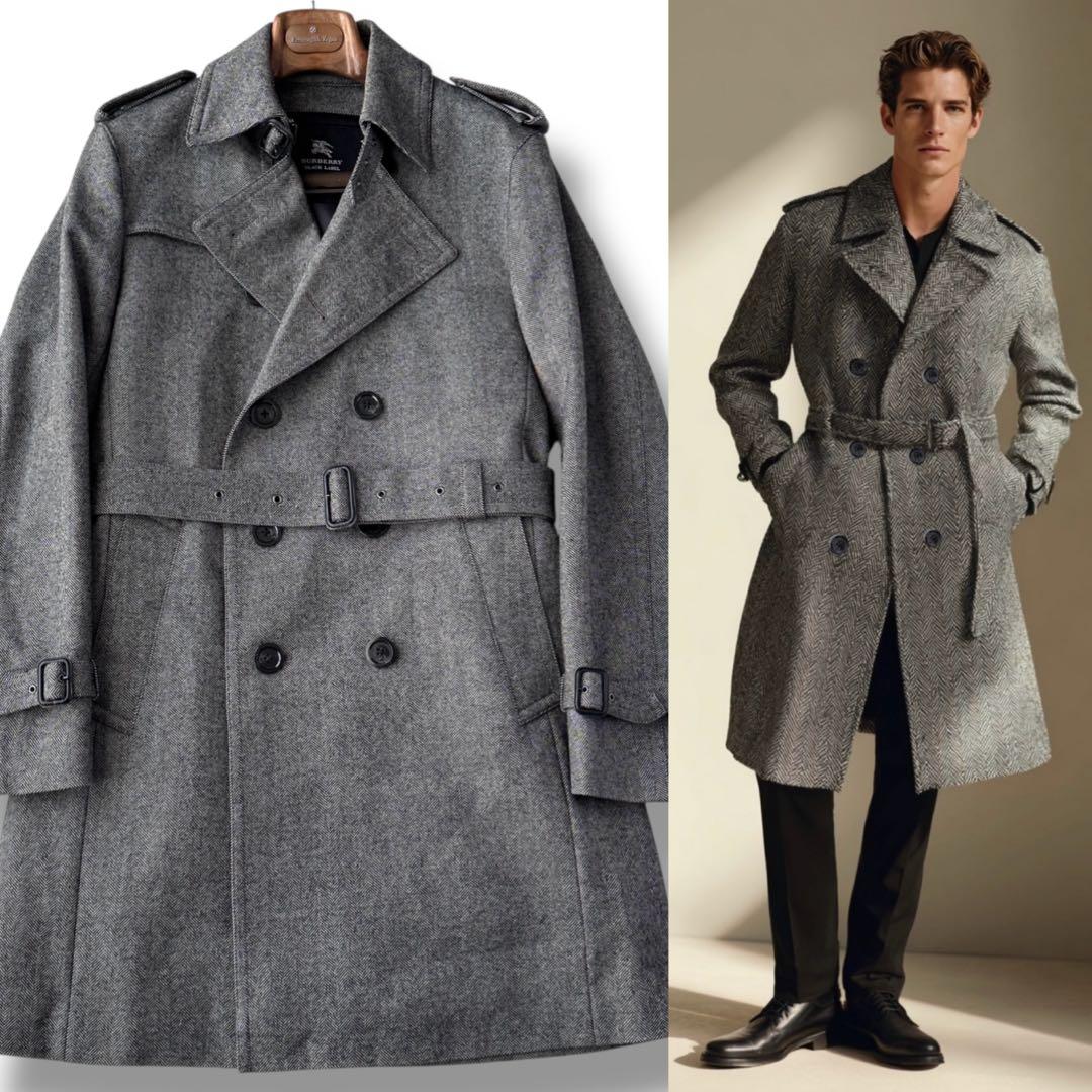 BURBERRY BLACK LABEL バーバリー トレンチ コート L