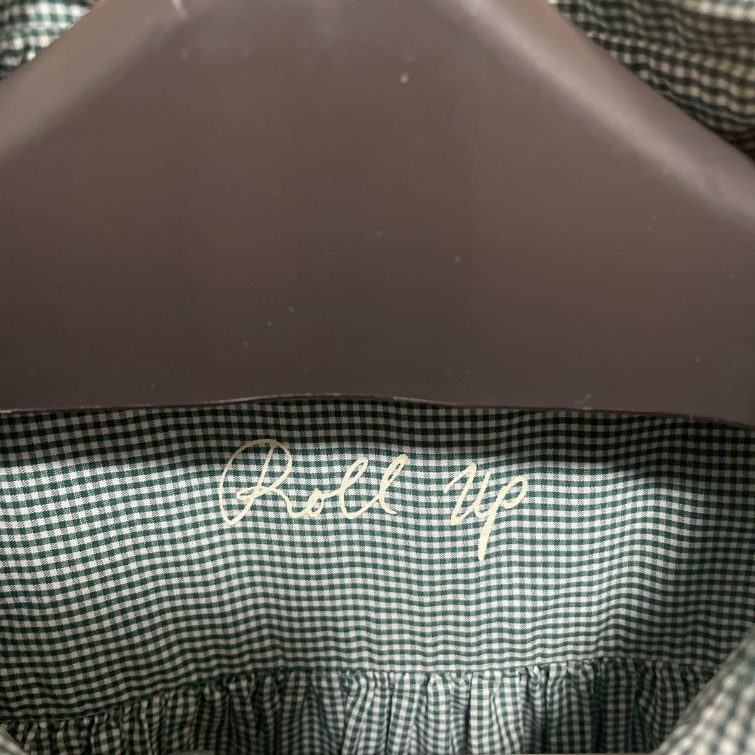 【希少】Porter Classic ロールアップシャツ グリーン