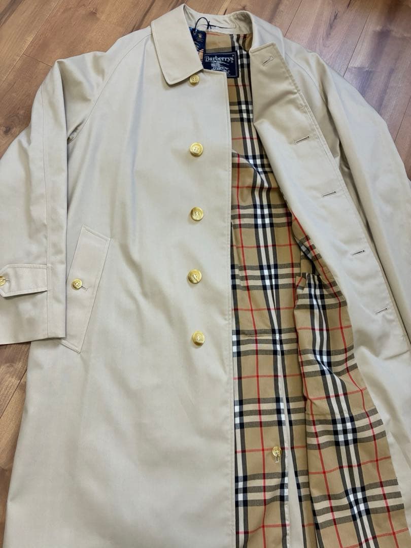【新品】Burberry ステンカラーコート★ヴィンテージ トレンチコート