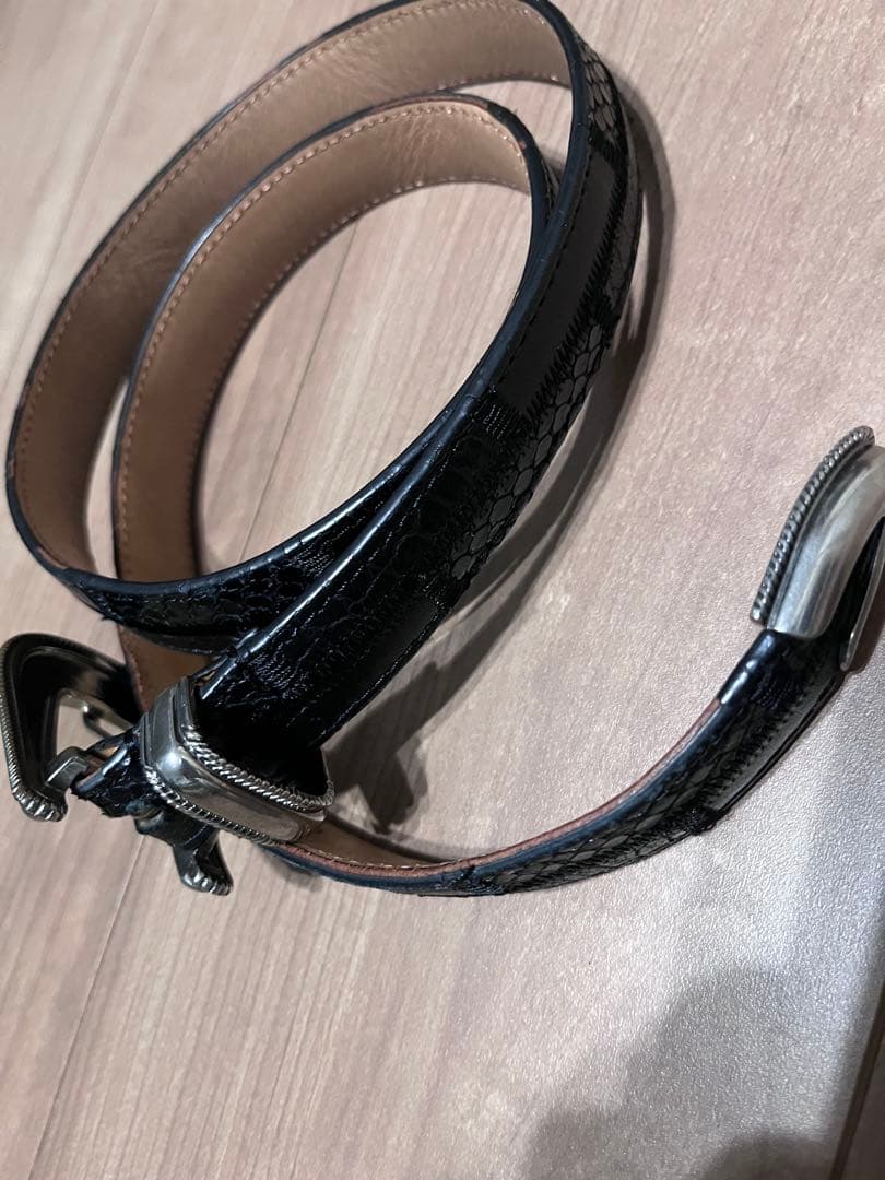 小物 Supreme Patchwork Ranger Belt Black21ss