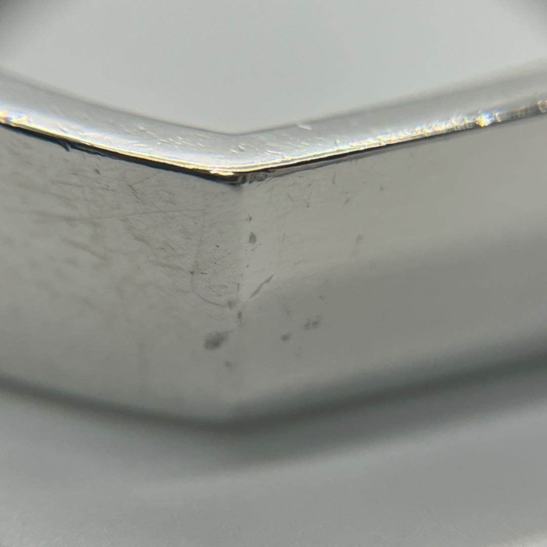 グッチ GUCCI フラット 印台 バングル ブレスレット SV925 希少