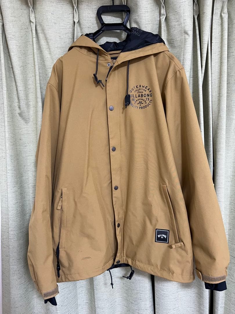 スノボウェア BILLABONG 上下セット フード付きジャケット ベージュ