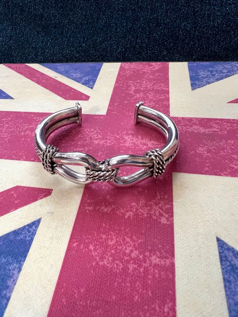 5mm幅希少！スティーブアルビソ　ホースウィスパラーバングル