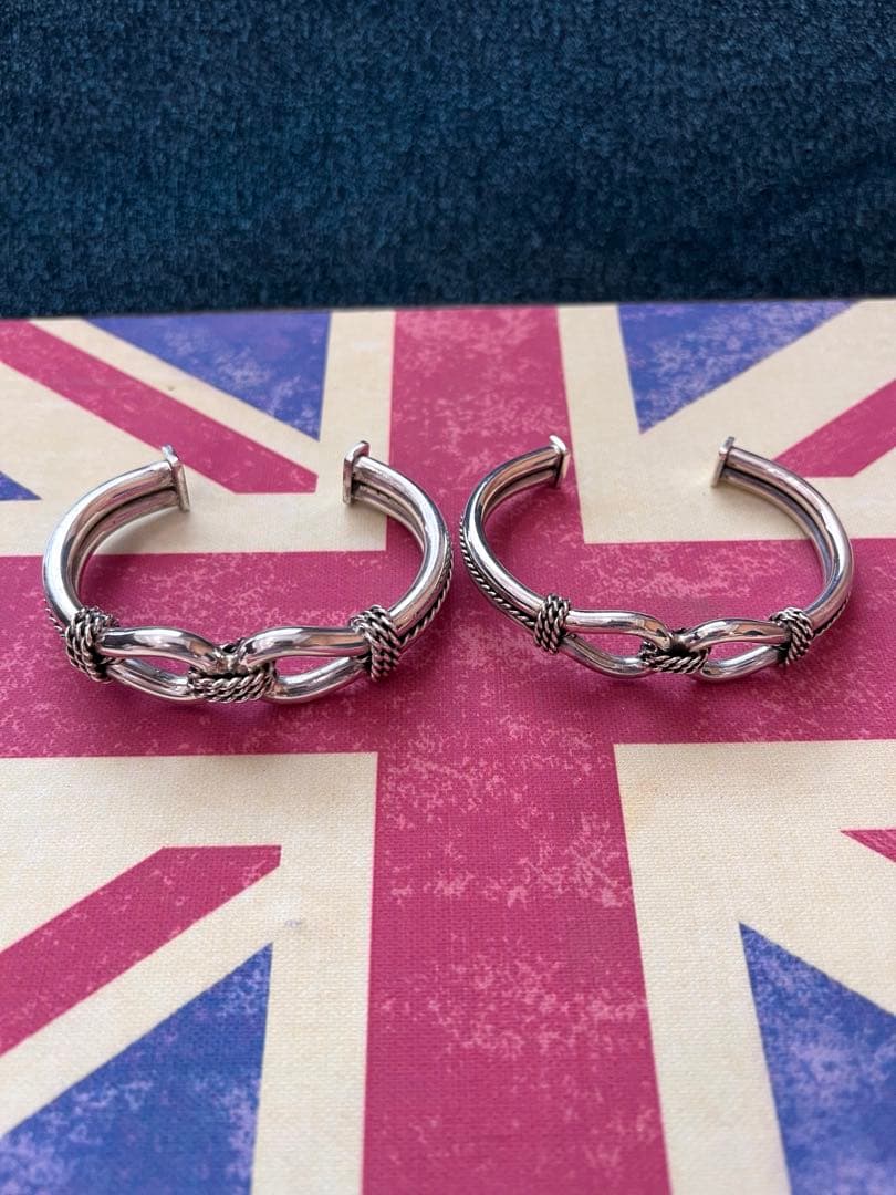 5mm幅希少！スティーブアルビソ　ホースウィスパラーバングル