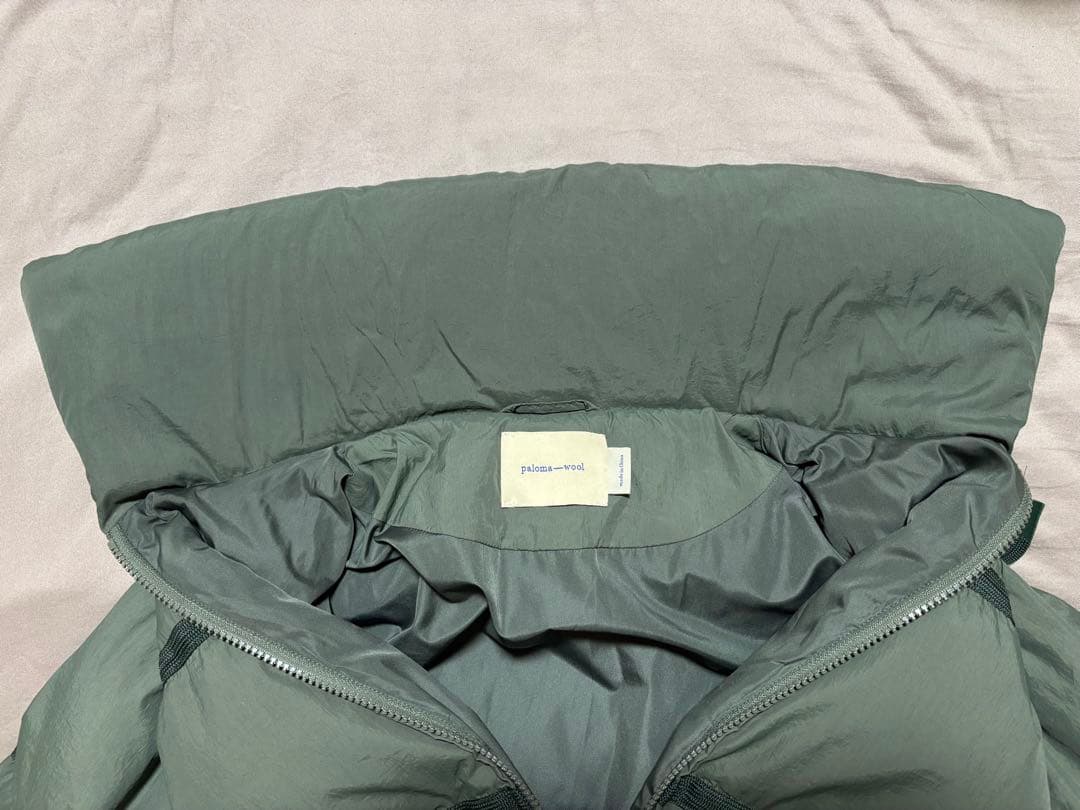 パロマウール　paloma-wool Lilian ダウンジャケット　カーキ　S