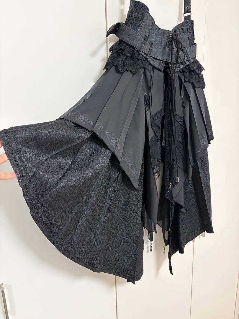 ozzon ozzonesute コルセットスカート　マント