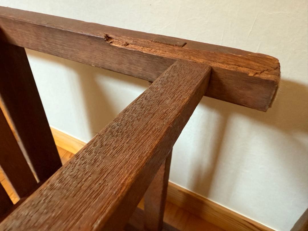 昭和　学校机＆椅子　セット　2人用