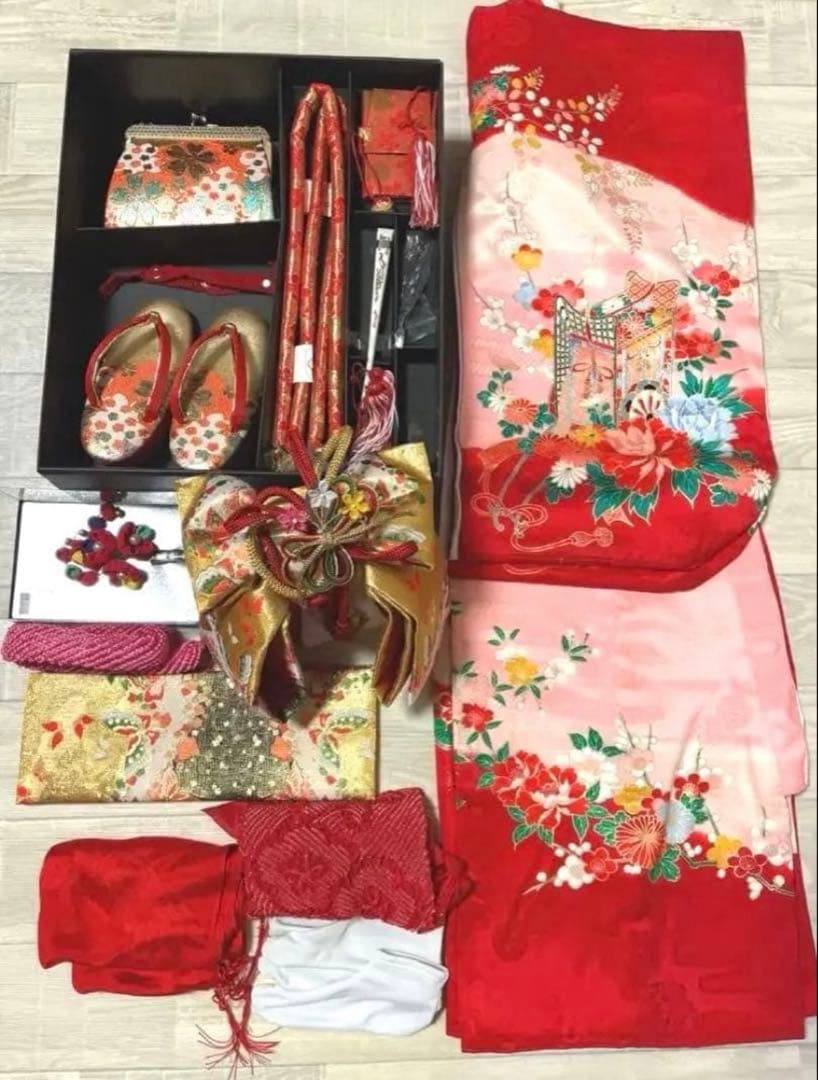 七五三　着物　14点　フルセット　女の子　3歳　7歳