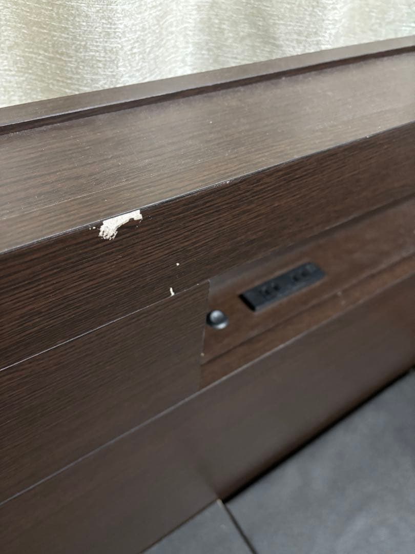 ベッドフレーム キングサイズ 引き出し付き