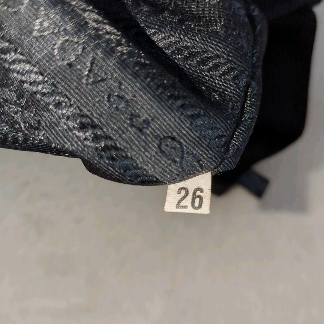 PRADA メッセンジャーバッグ ブラック 三角ロゴ レザー テスートナイロン