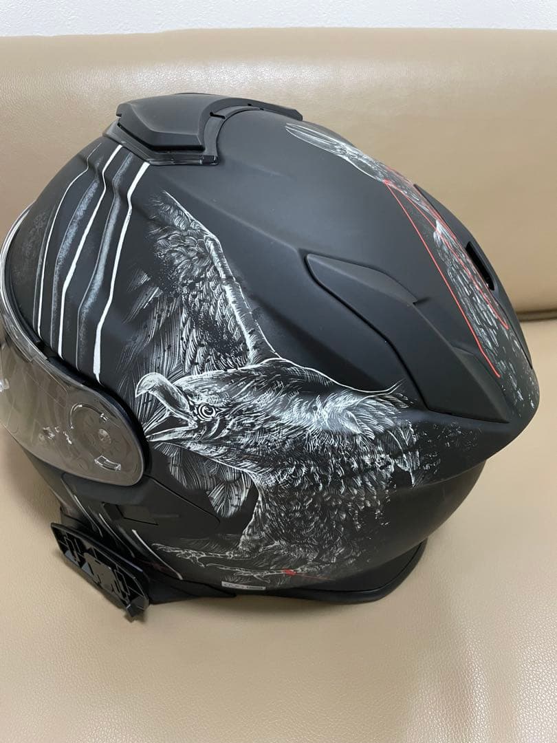 SHOEI フルフェイスヘルメット 鷹デザイン