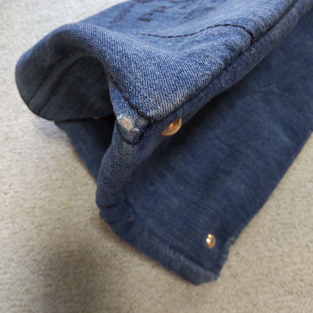 PRADA　カナパ トートバッグ　デニム